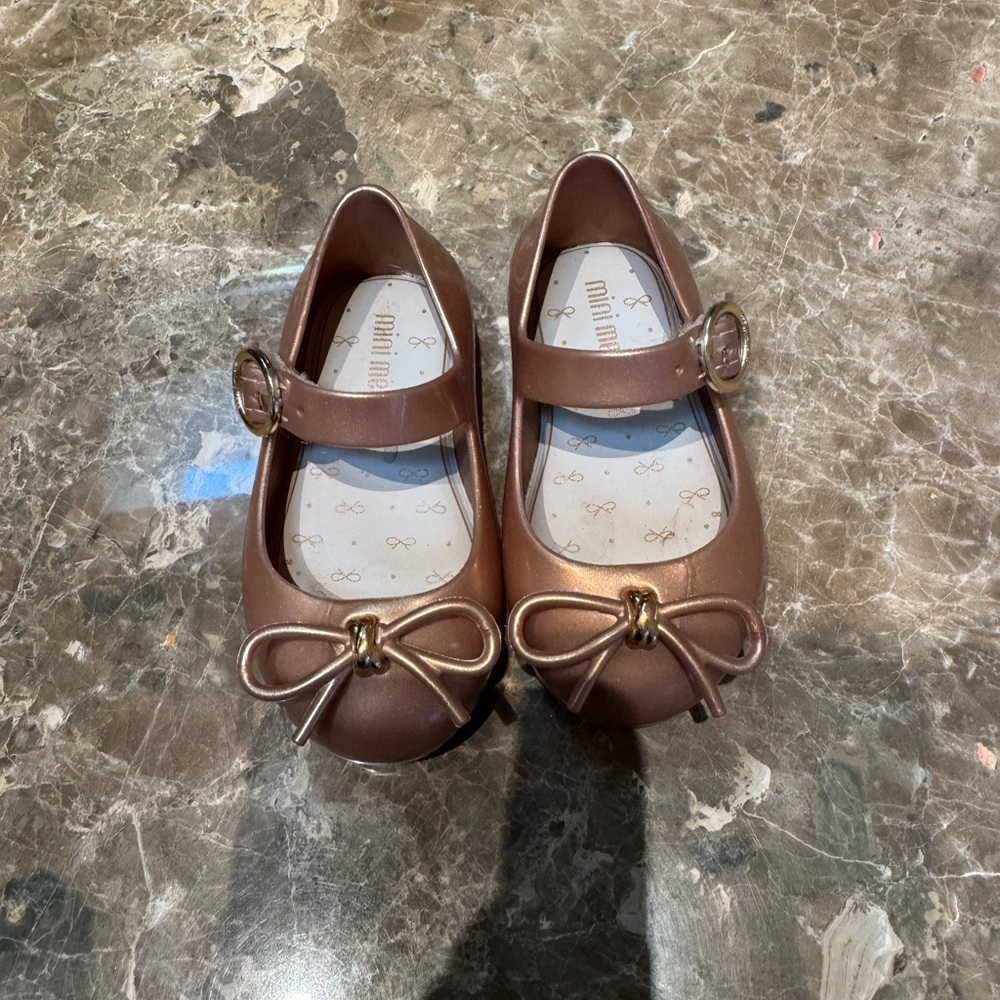 Mini Melissa Brown Kids Shoes
